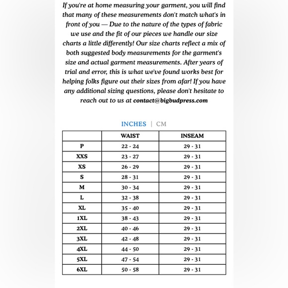 Big Bud Press XS forest green sweatpants - Picture 7 of 7